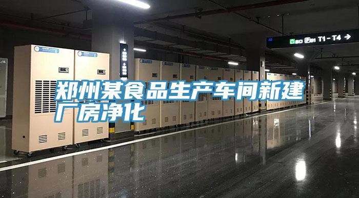 鄭州某食品生產(chǎn)車(chē)間新建廠(chǎng)房?jī)艋?/></p>
                            <p style=