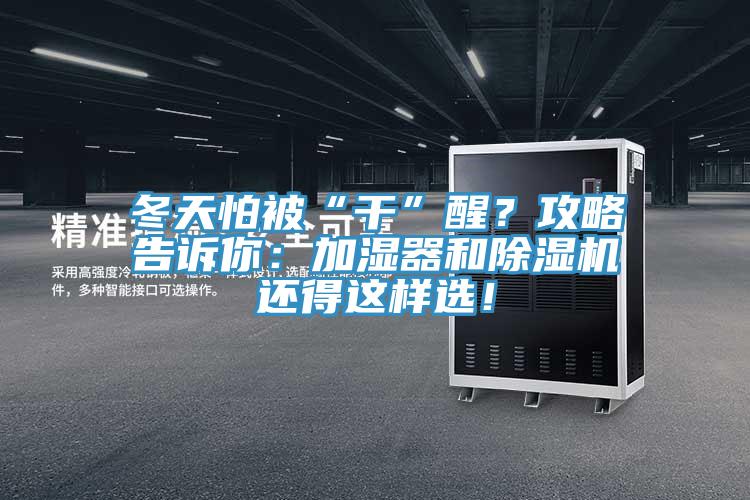 冬天怕被“干”醒？攻略告訴你：加濕器和除濕機還得這樣選！