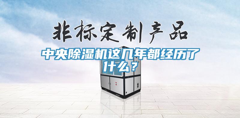 中央除濕機(jī)這幾年都經(jīng)歷了什么？