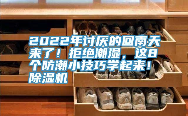 2022年討厭的回南天來了！拒絕潮濕，這8個防潮小技巧學(xué)起來！除濕機