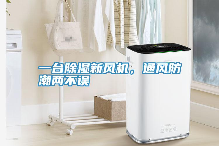 一臺(tái)除濕新風(fēng)機(jī)，通風(fēng)防潮兩不誤