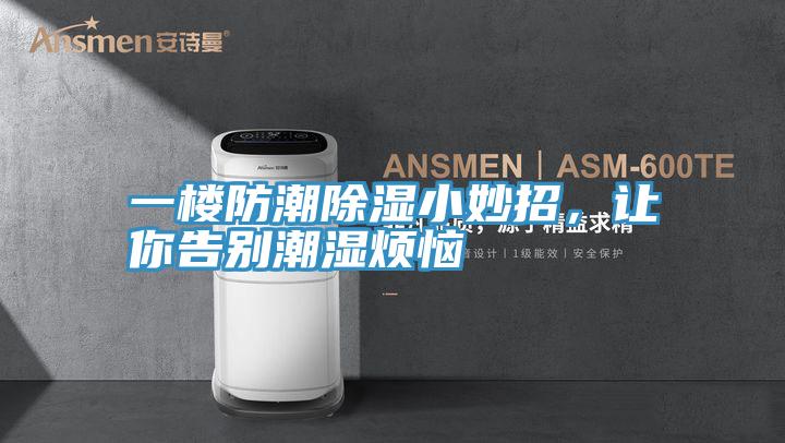 一樓防潮除濕小妙招，讓你告別潮濕煩惱