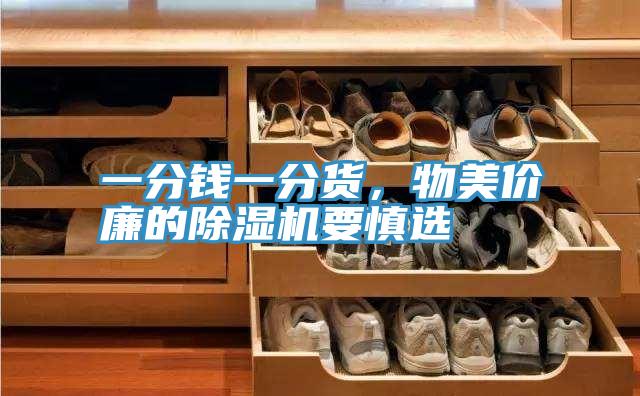 一分錢一分貨，物美價(jià)廉的除濕機(jī)要慎選