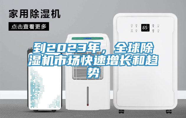 到2023年，全球除濕機(jī)市場(chǎng)快速增長(zhǎng)和趨勢(shì)