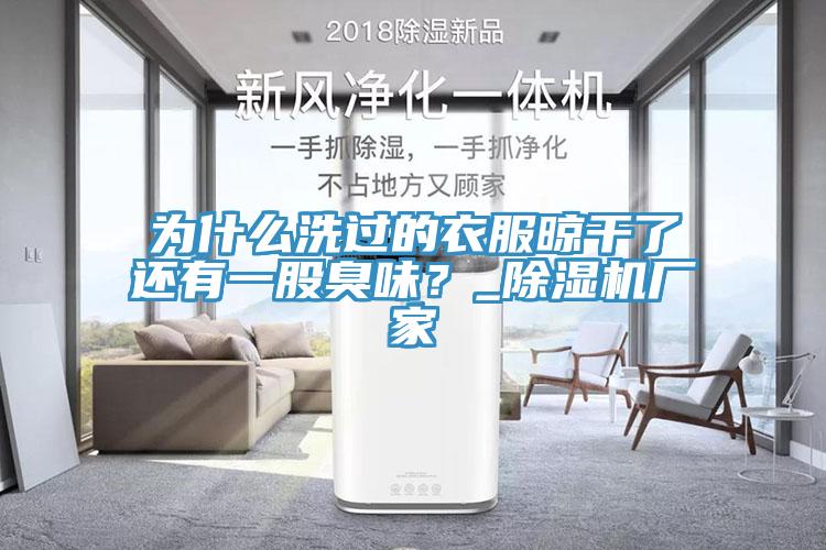 為什么洗過的衣服晾干了還有一股臭味？_除濕機(jī)廠家