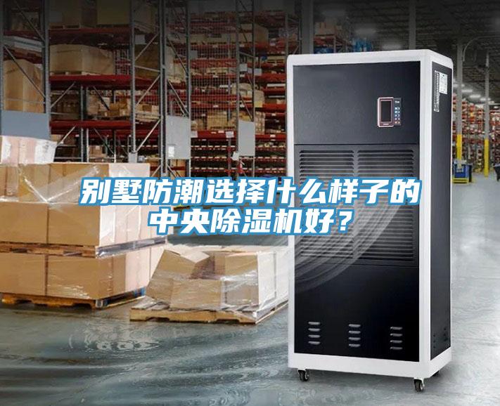 別墅防潮選擇什么樣子的中央除濕機好？
