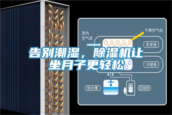 告別潮濕，除濕機讓坐月子更輕松