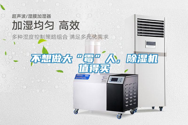 不想做大“霉”人，除濕機值得買