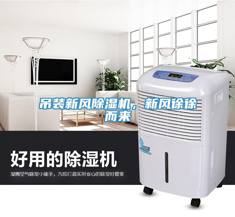 吊裝新風(fēng)除濕機，新風(fēng)徐徐而來