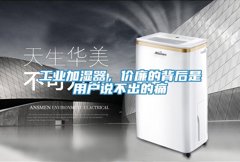 工業(yè)加濕器，價廉的背后是用戶說不出的痛