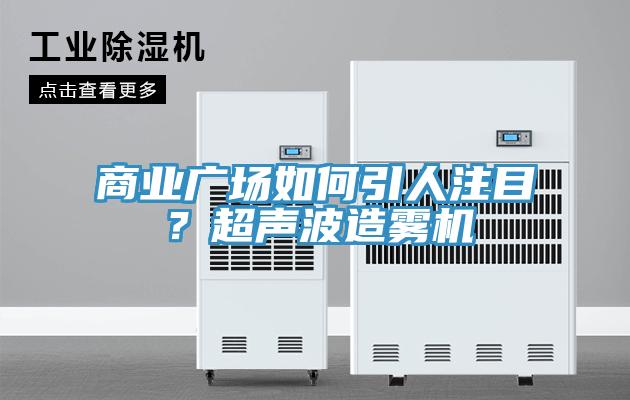 商業(yè)廣場(chǎng)如何引人注目？超聲波造霧機(jī)
