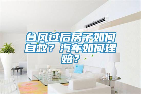 臺風(fēng)過后房子如何自救？汽車如何理賠？