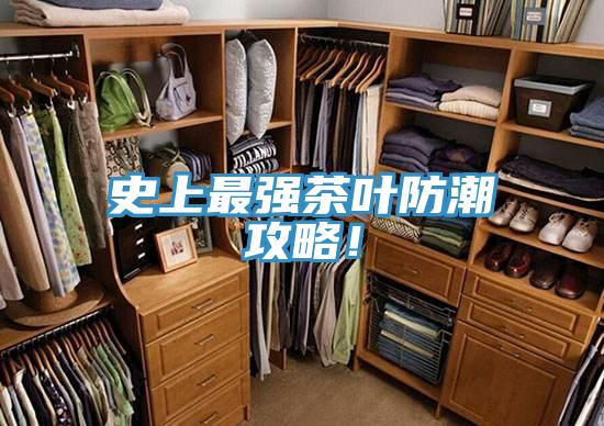 史上最強(qiáng)茶葉防潮攻略！