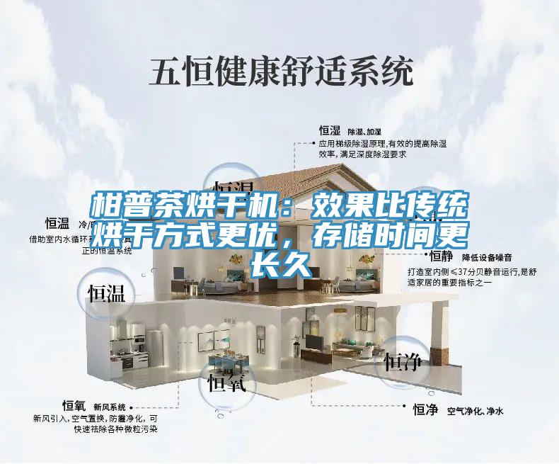 柑普茶烘干機：效果比傳統(tǒng)烘干方式更優(yōu)，存儲時間更長久