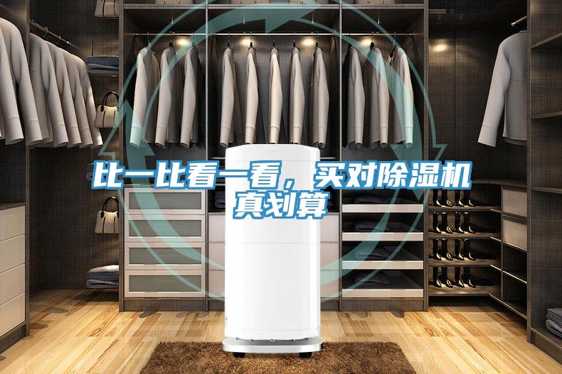 比一比看一看，買對除濕機(jī)真劃算