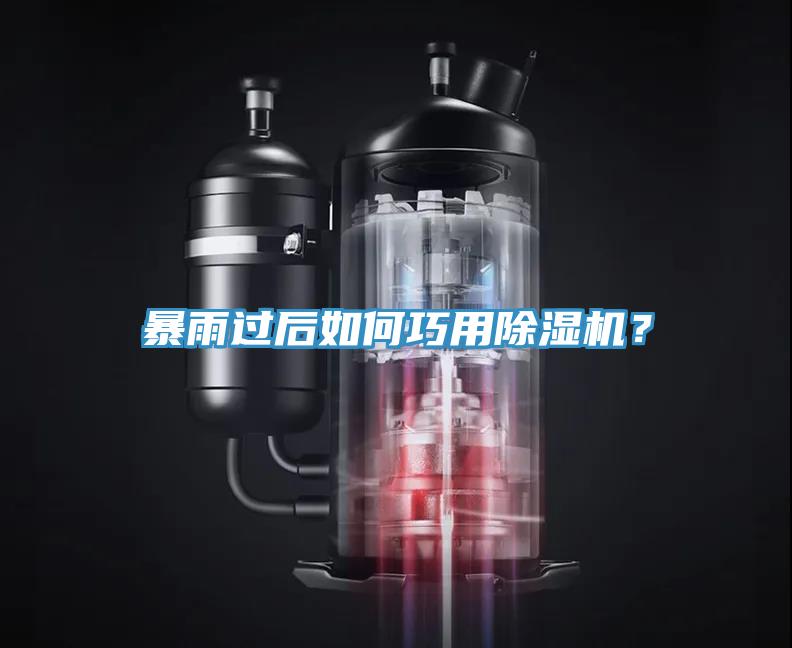 暴雨過(guò)后如何巧用除濕機(jī)？