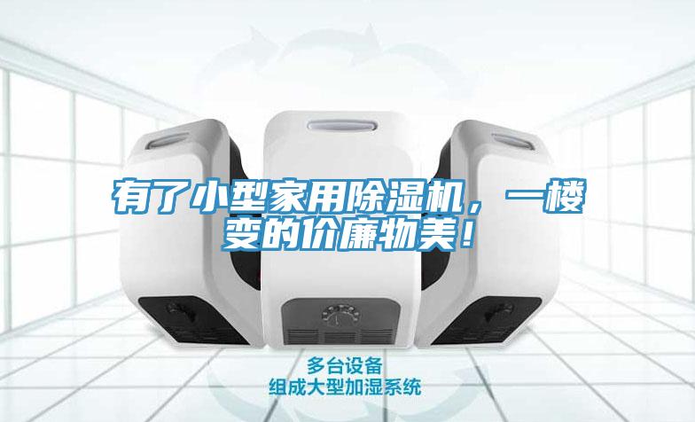 有了小型家用除濕機(jī)，一樓變的價(jià)廉物美！
