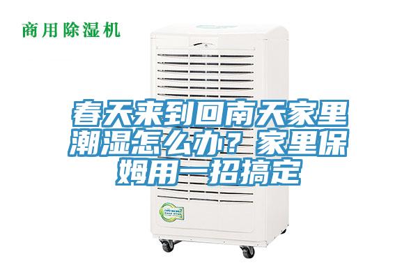 春天來到回南天家里潮濕怎么辦？家里保姆用一招搞定