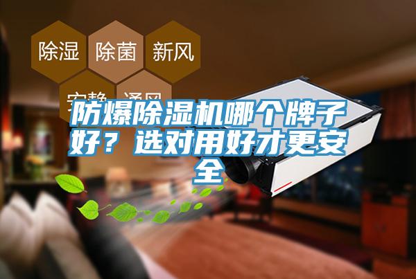 防爆除濕機(jī)哪個牌子好？選對用好才更安全