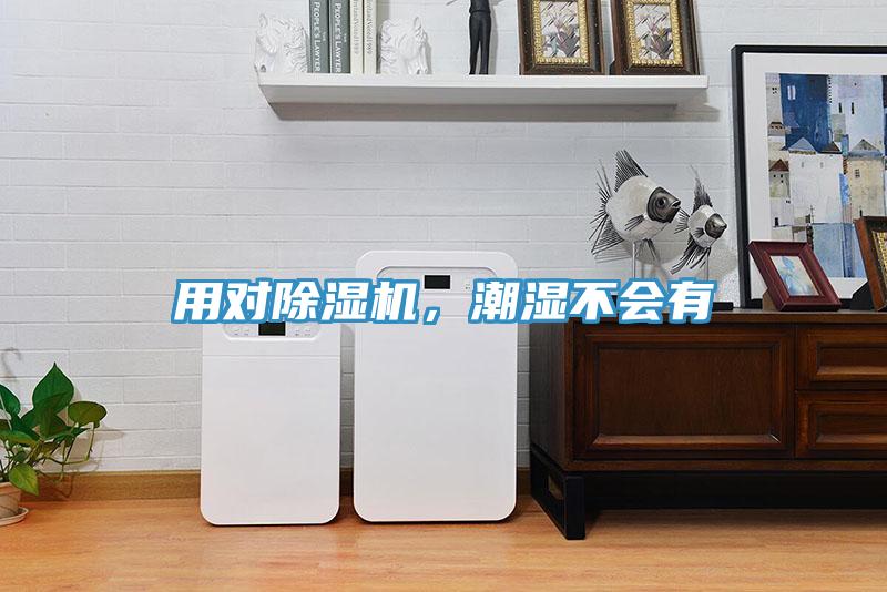 用對除濕機，潮濕不會有