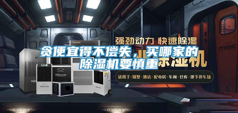 貪便宜得不償失，買哪家的除濕機(jī)要慎重