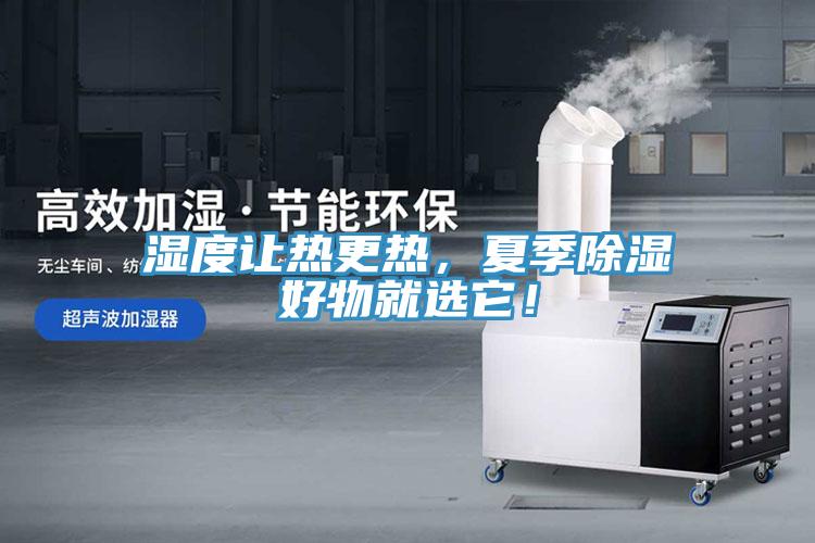濕度讓熱更熱，夏季除濕好物就選它！