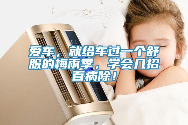 愛車，就給車過一個舒服的梅雨季，學(xué)會幾招百病除！