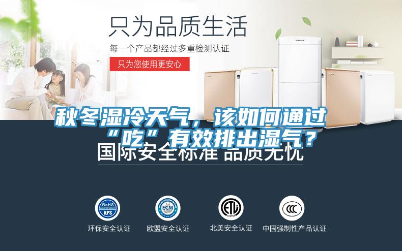 秋冬濕冷天氣，該如何通過“吃”有效排出濕氣？