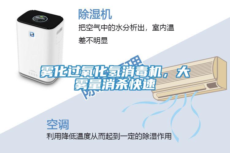 霧化過氧化氫消毒機(jī)，大霧量消殺快速