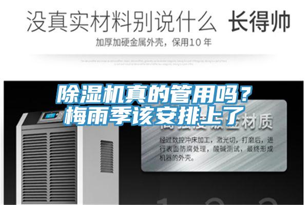 除濕機(jī)真的管用嗎？梅雨季該安排上了