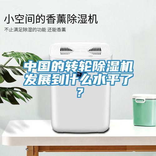 中國的轉(zhuǎn)輪除濕機發(fā)展到什么水平了？