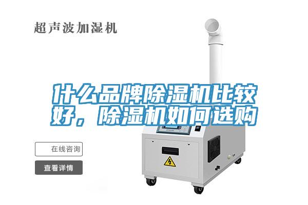 什么品牌除濕機(jī)比較好，除濕機(jī)如何選購(gòu)