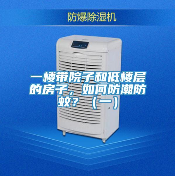 一樓帶院子和低樓層的房子，如何防潮防蚊？（一）