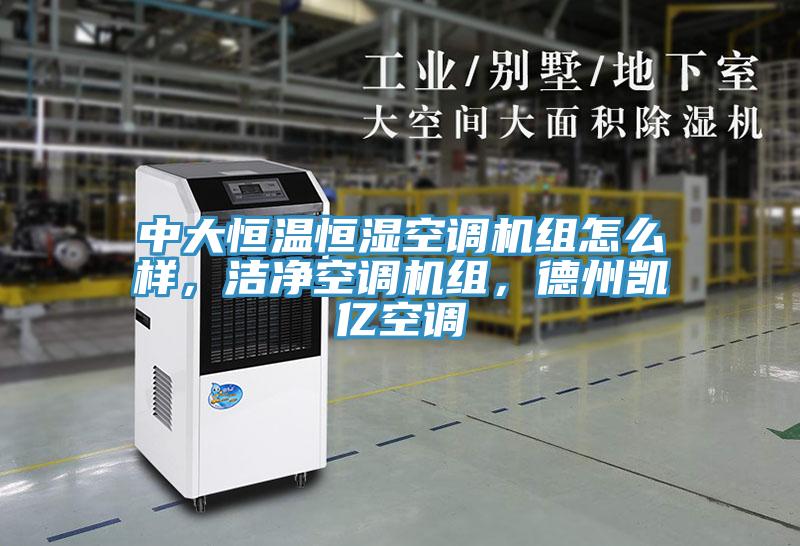 中大恒溫恒濕空調(diào)機(jī)組怎么樣，潔凈空調(diào)機(jī)組，德州凱億空調(diào)