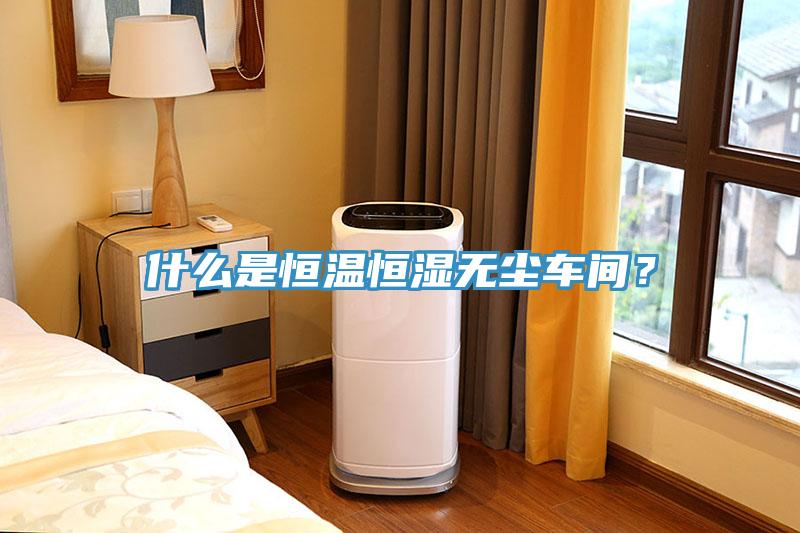 什么是恒溫恒濕無塵車間？