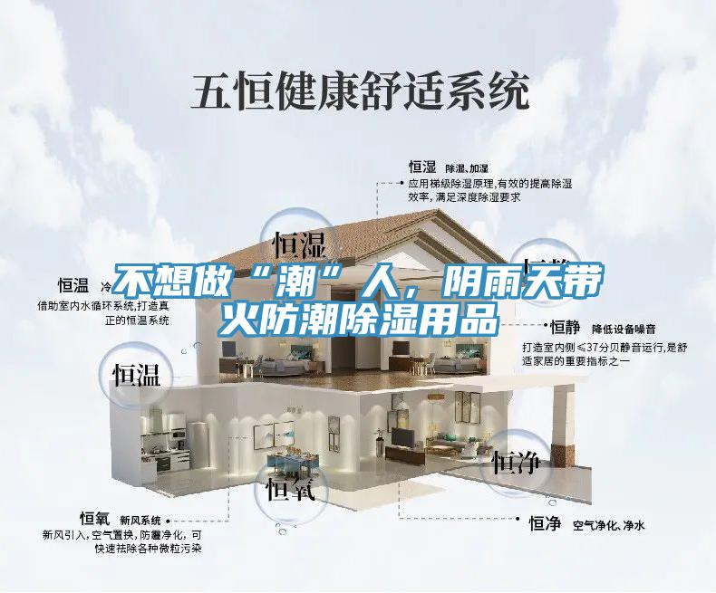 不想做“潮”人，陰雨天帶火防潮除濕用品