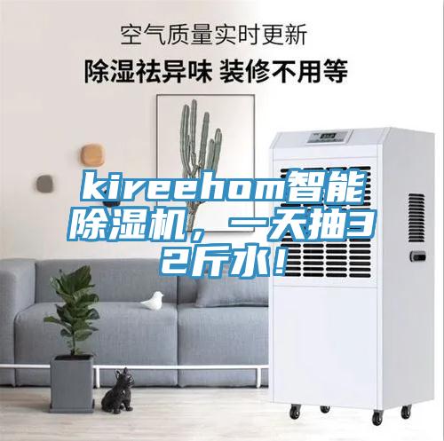 kireehom智能除濕機(jī)，一天抽32斤水！