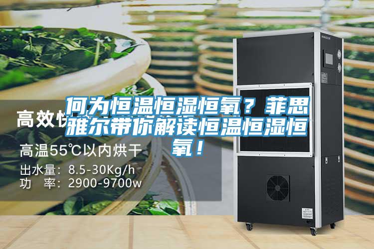 何為恒溫恒濕恒氧？菲思雅爾帶你解讀恒溫恒濕恒氧！