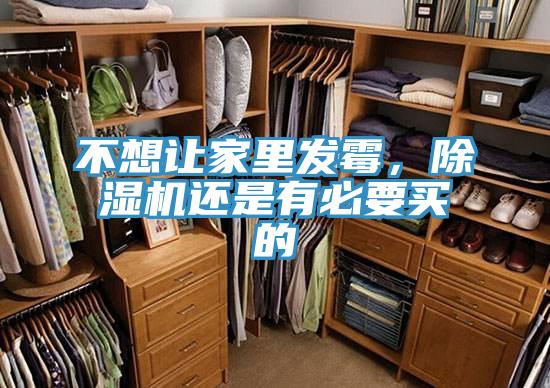 不想讓家里發(fā)霉，除濕機(jī)還是有必要買(mǎi)的