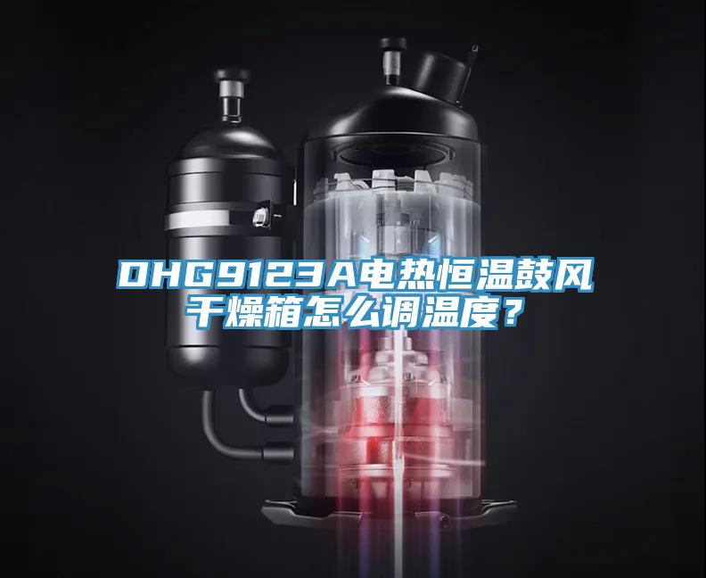DHG9123A電熱恒溫鼓風(fēng)干燥箱怎么調(diào)溫度？