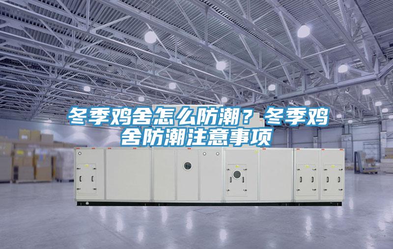 冬季雞舍怎么防潮？冬季雞舍防潮注意事項