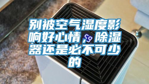 別被空氣濕度影響好心情，除濕器還是必不可少的