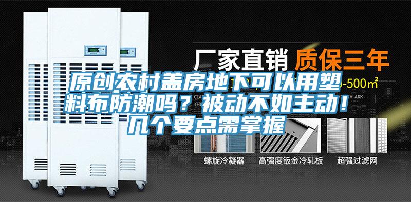 原創(chuàng)農(nóng)村蓋房地下可以用塑料布防潮嗎？被動不如主動！幾個要點需掌握