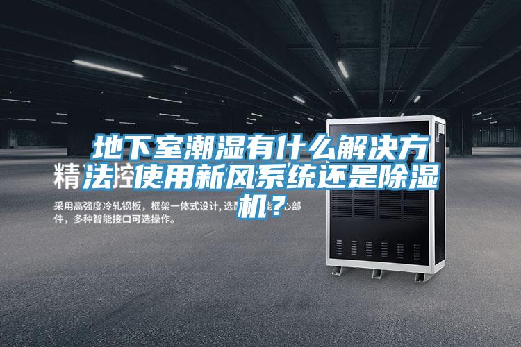 地下室潮濕有什么解決方法 使用新風(fēng)系統(tǒng)還是除濕機(jī)？