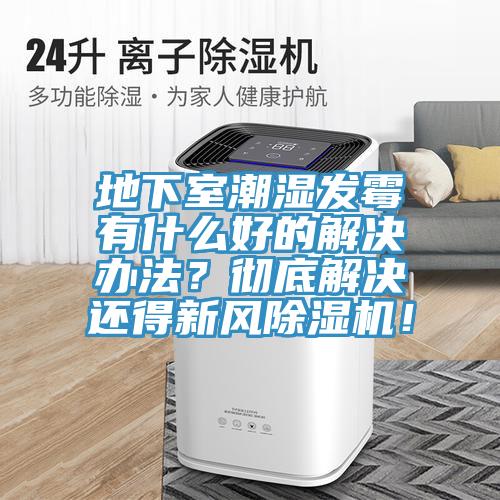 地下室潮濕發(fā)霉有什么好的解決辦法？徹底解決還得新風(fēng)除濕機(jī)！