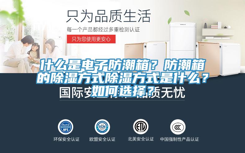 什么是電子防潮箱？防潮箱的除濕方式除濕方式是什么？如何選擇？