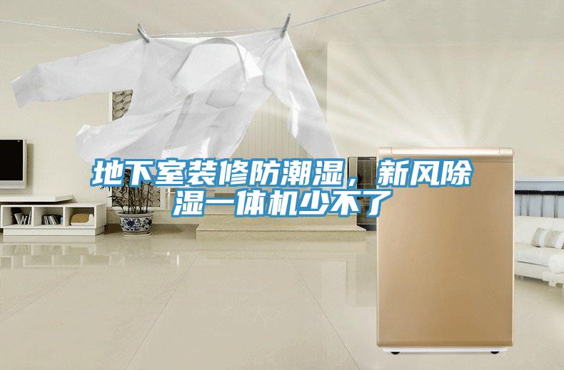 地下室裝修防潮濕，新風(fēng)除濕一體機(jī)少不了