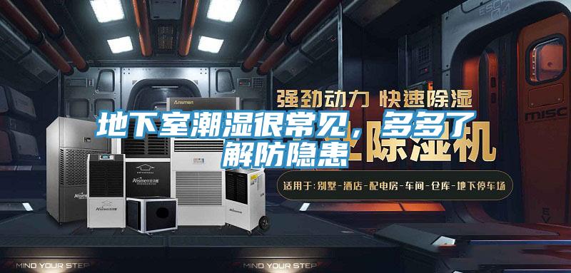 地下室潮濕很常見，多多了解防隱患