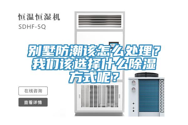 別墅防潮該怎么處理？我們該選擇什么除濕方式呢？