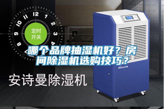 哪個品牌抽濕機好？房間除濕機選購技巧？